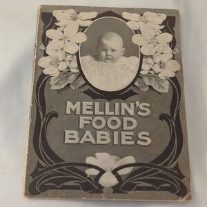 Mellin's Food Babies Booklet Vtg